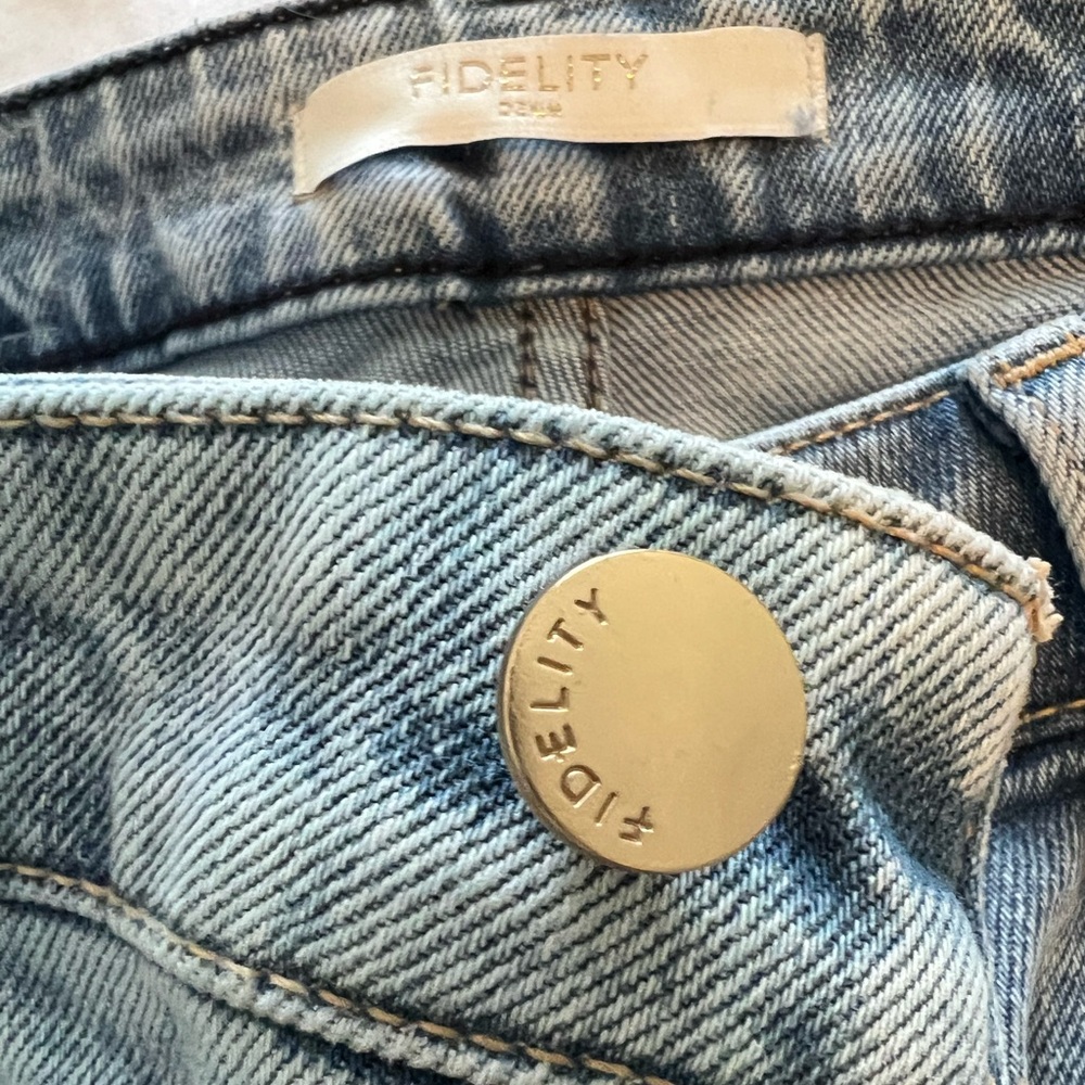 Fidelity Kelli Wide Leg Jeans - Picture 9 of 10